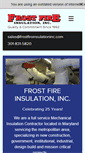 Mobile Screenshot of frostfireinsulationinc.com